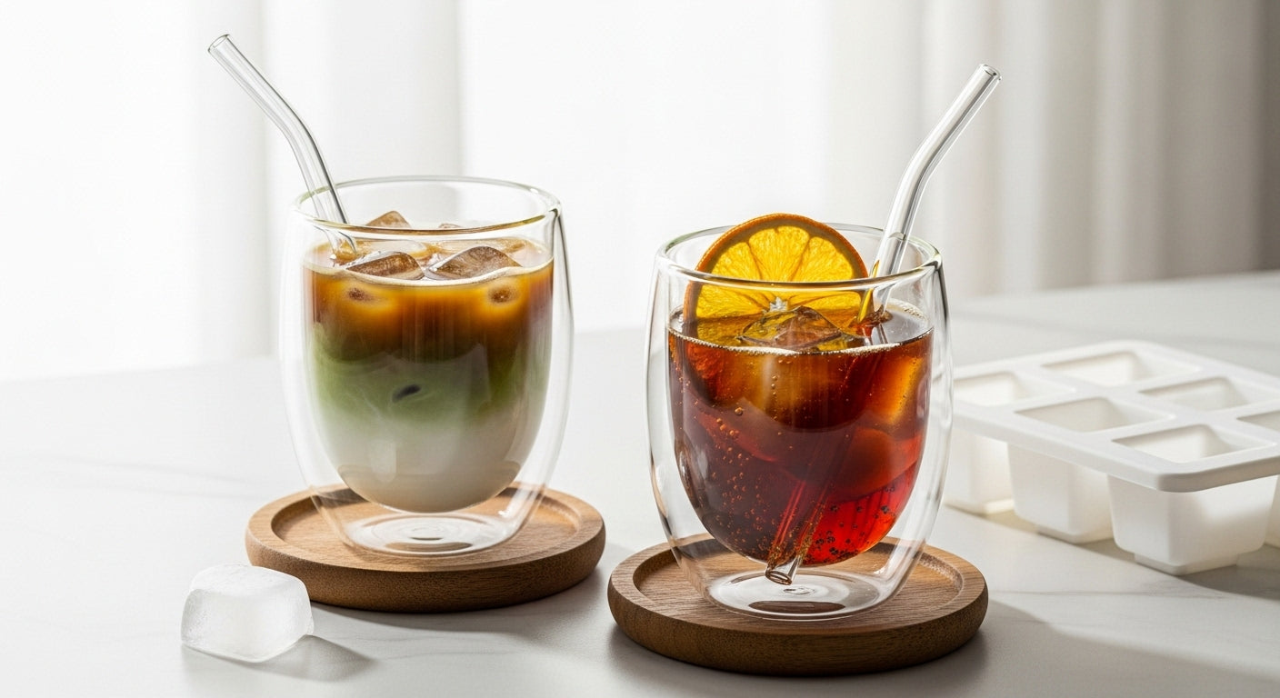 كيفية تقديم المشروبات الباردة بشكل احترافي فن تحويل الكوب إلى "تحفة فنية"