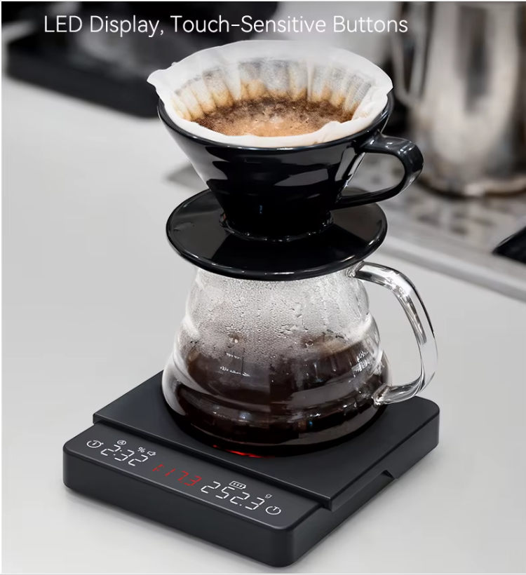 Smart Digital Coffee Scale with Timer