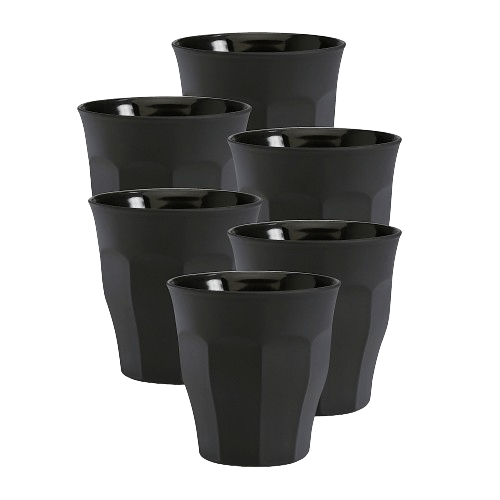 Duralex Picardie Soft Touch Tumbler 6 set of 9clCups Setفولت VOLT