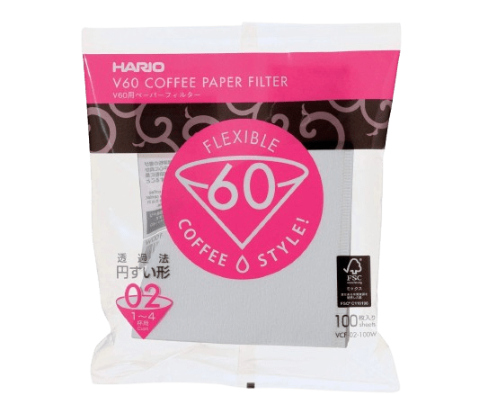 Hario V60 - 02 Bleached Paper FiltersV60 Fillterفولت VOLT