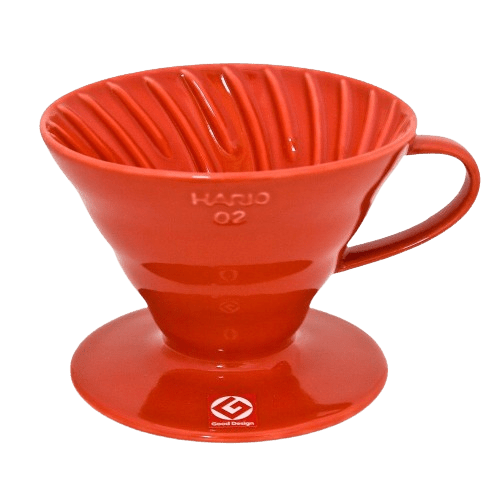 Hario V60 - 02 Ceramic - RedV60 Coffee dripperفولت VOLT