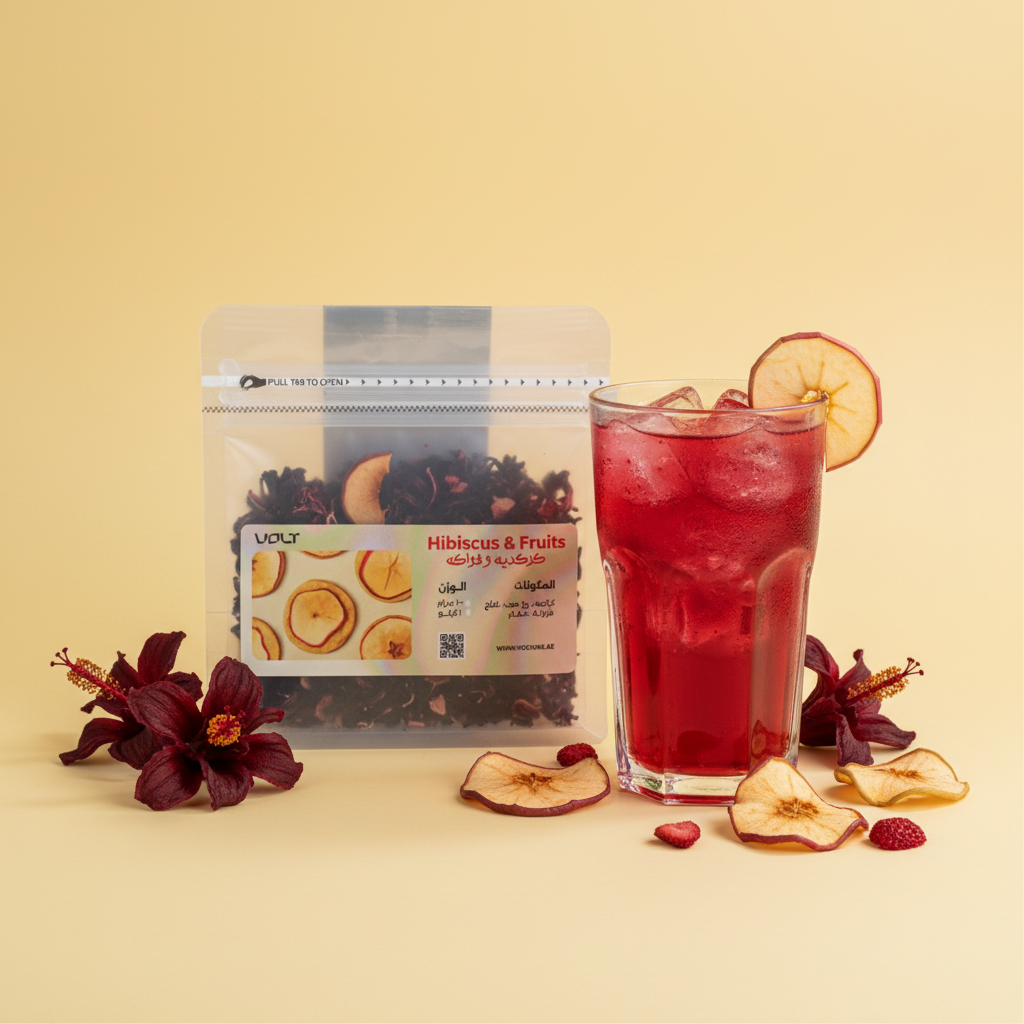 Premium Iced Tea – Hibiscus & Dried Fruits 100g