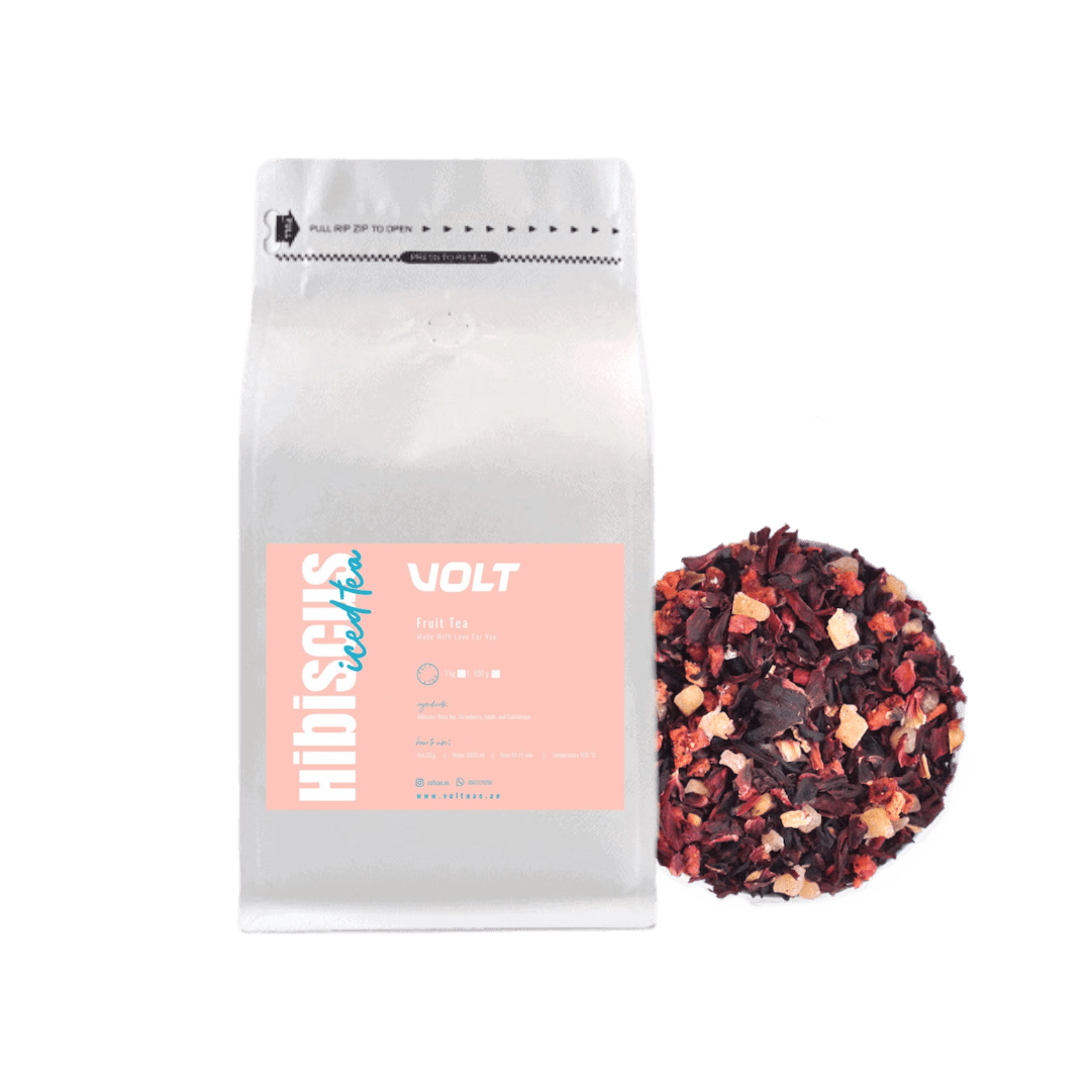 Premium Iced Tea – Hibiscus & Dried Fruits 1KGFruit Teaفولت VOLT