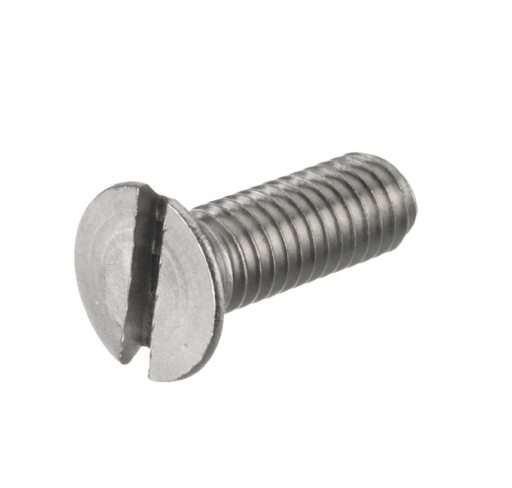 SS SLOTTED COUNTERSUNK SCREW M6X18 DIN963coffee machine spare partفولت VOLT