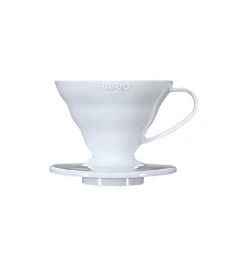 V60 Coffee Dripper 01, White (PP)Coffee Dripperفولت VOLT