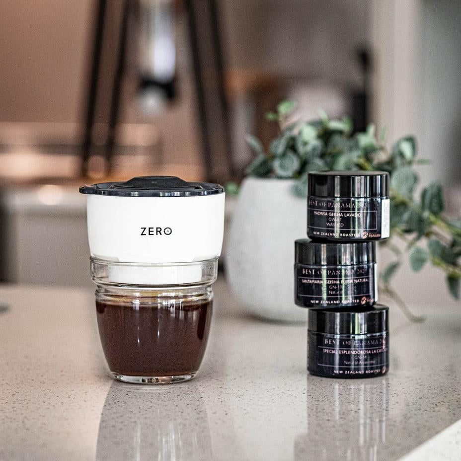 Trinity Zero Coffee Press, Black, 8oz - فولت VOLT