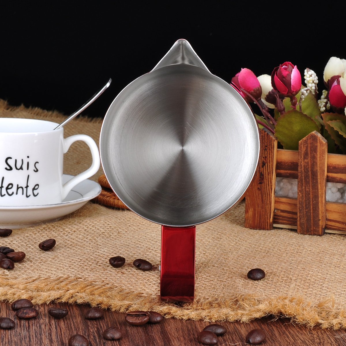 Barista Space Red Milk Pitcher - فولت VOLT