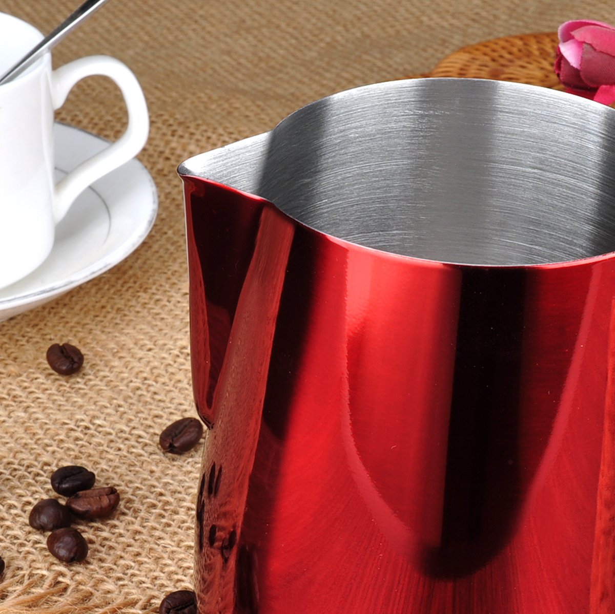 Barista Space Red Milk Pitcher - فولت VOLT