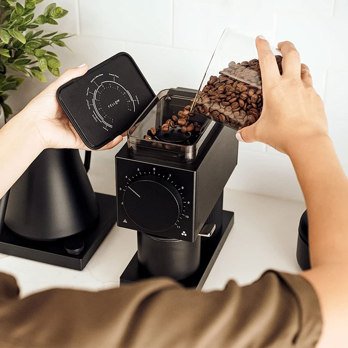 Fellow ODE Grinder Drip Matt - Black - فولت VOLT