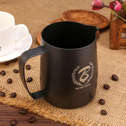 Barista Space Teflon Black Milk Pitcher - فولت VOLT