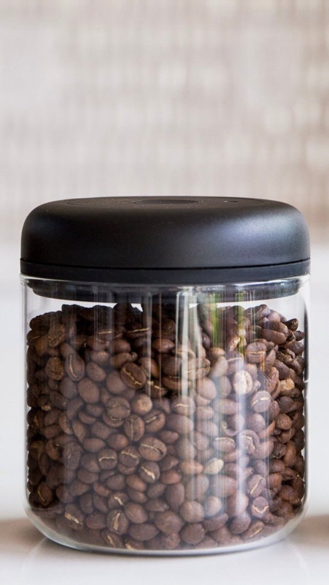 Atmos Vacuum Canister Fellow , Clear Glass, 0.7LCoffee Canisterفولت VOLT