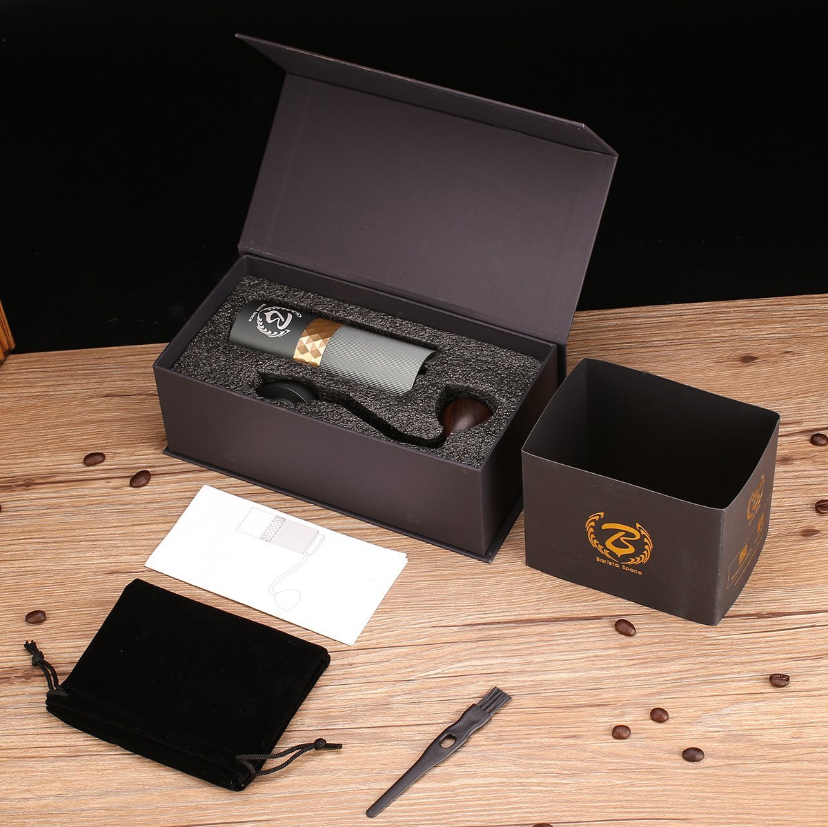 Barista Space Premium Hand GrinderCoffee Grinderفولت VOLT