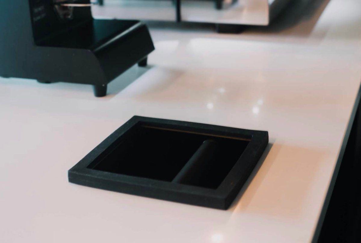 Coffee Gear Square Knock Chute RhinoCoffee Knock Boxفولت VOLT