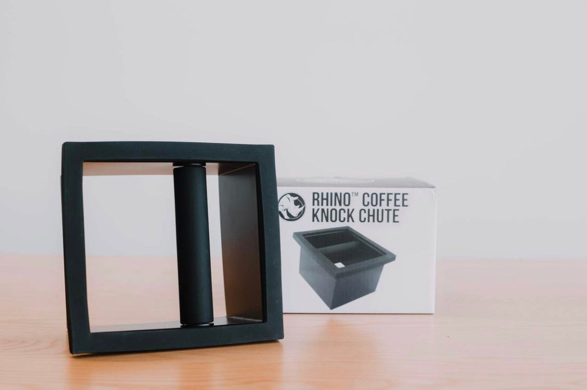 Coffee Gear Square Knock Chute RhinoCoffee Knock Boxفولت VOLT
