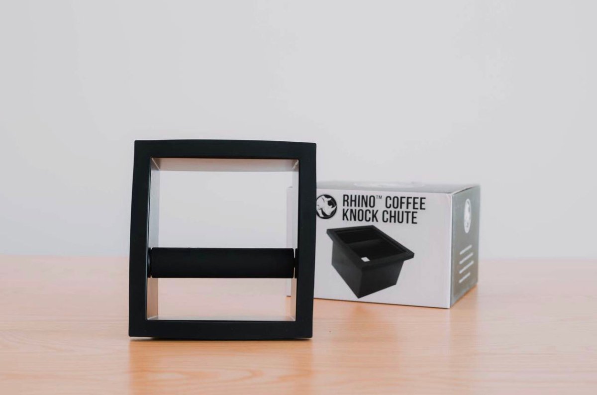 Coffee Gear Square Knock Chute RhinoCoffee Knock Boxفولت VOLT