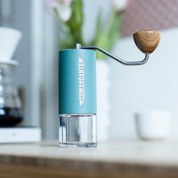 Comandante MK4 Nitro Blade Coffee Grinder Alpine LagoonCoffee Grindersفولت VOLT