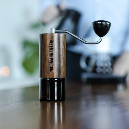 Comandante MK4 Nitro Blade Coffee Grinder Liquid AmberCoffee Grindersفولت VOLT