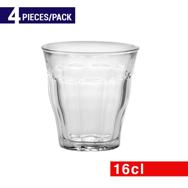 Duralex Picardie Clear Glass 4 Set of 16clCups Setفولت VOLT