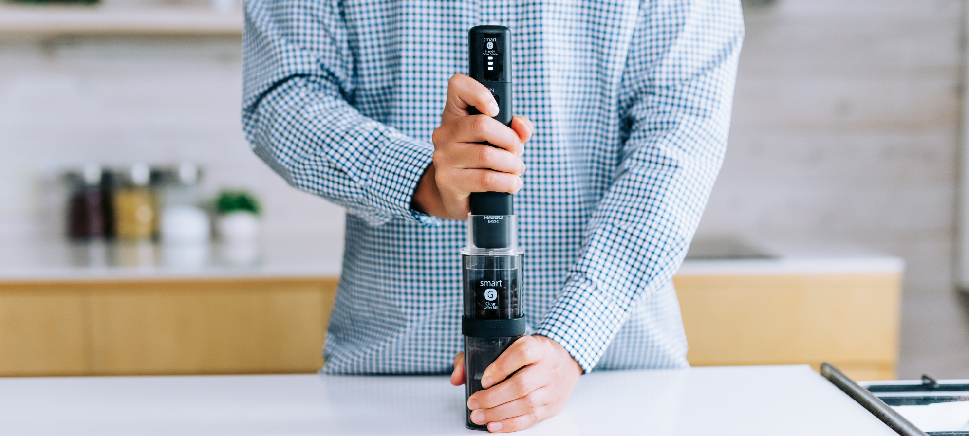 Hario smart G Electric Handy coffee grinder - فولت VOLT