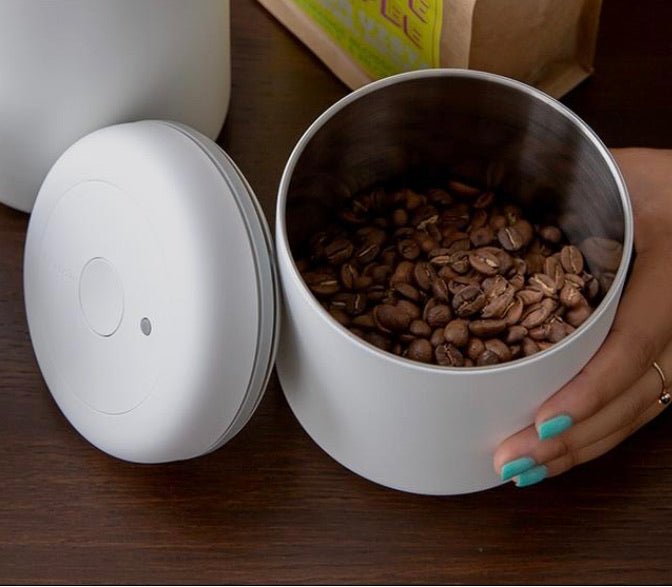 Fellow Atmos Vacuum Canister, 0.7L WhiteCoffee Canisterفولت VOLT