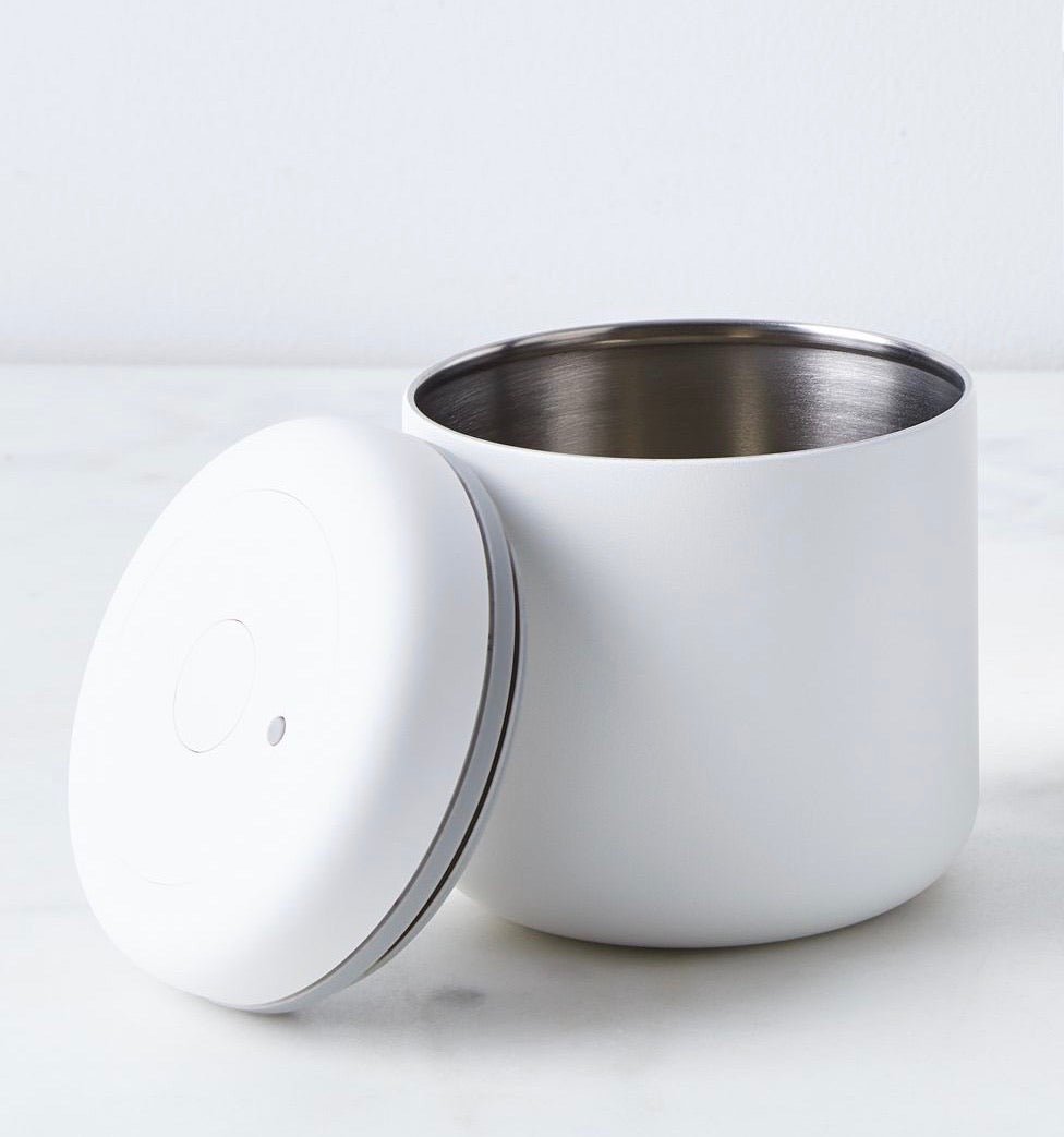 Fellow Atmos Vacuum Canister, 0.7L WhiteCoffee Canisterفولت VOLT