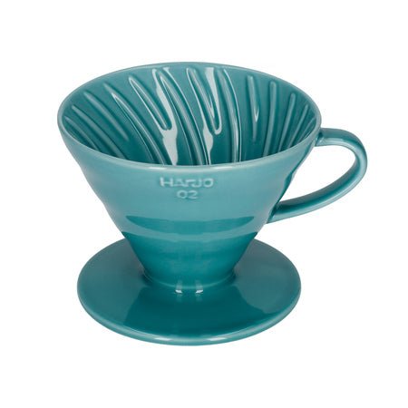 Hario V60 - 02 Ceramic - Turquoise GreenV60 Coffee dripperفولت VOLT