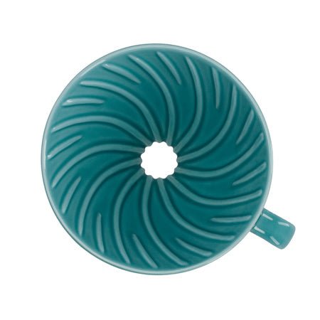Hario V60 - 02 Ceramic - Turquoise GreenV60 Coffee dripperفولت VOLT