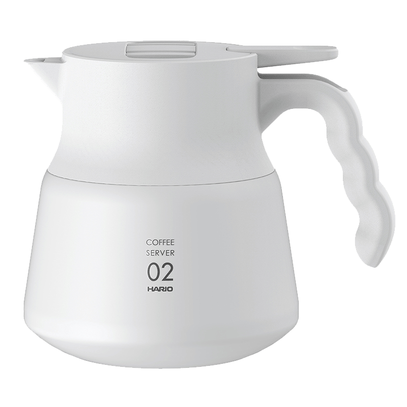Hario V60 Insulated Stainless Steel Server PLUS - WhiteCoffee Servers & Tea Potsفولت VOLT