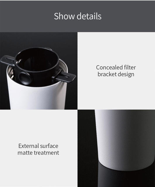 Xiaomi LAVIDA Electric Coffee Cup Stainless Steel 427ML - فولت VOLT