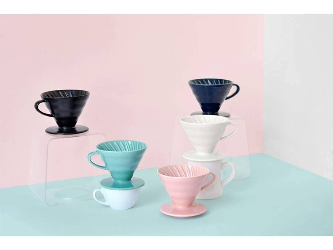 Hario coffee Dripper V60 02 Pink - فولت VOLT