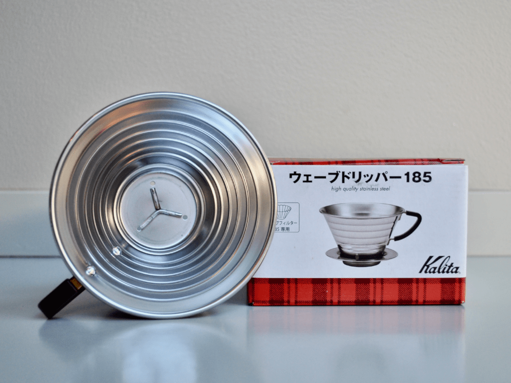 Kalita Wave 185 Stainless Steel DripperKalita Wave drippersفولت VOLT