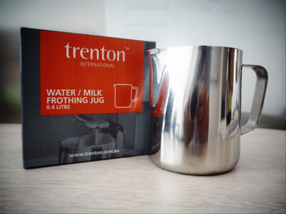 Trenton Milk Frothing Jug Silver 0.4LtMilk pitcherفولت VOLT