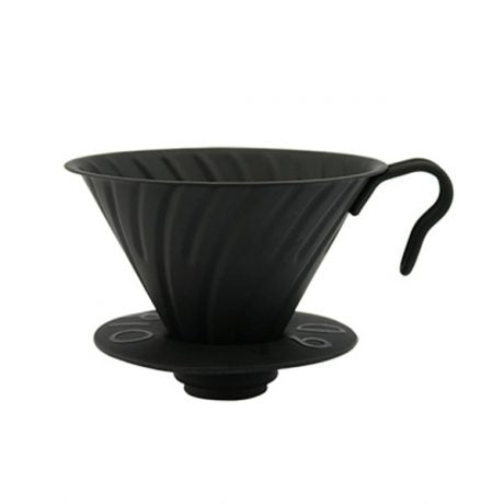 V60 Metal Coffee Dripper Matt Black 02 - فولت VOLT