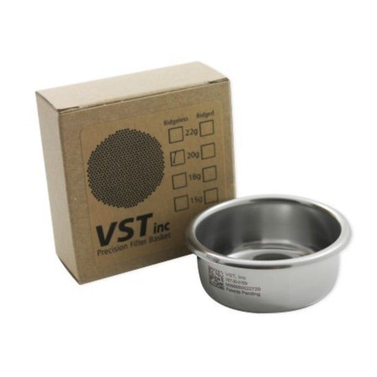 VST Precision Filter Baskets in 20 GPortafilter Basketsفولت VOLT