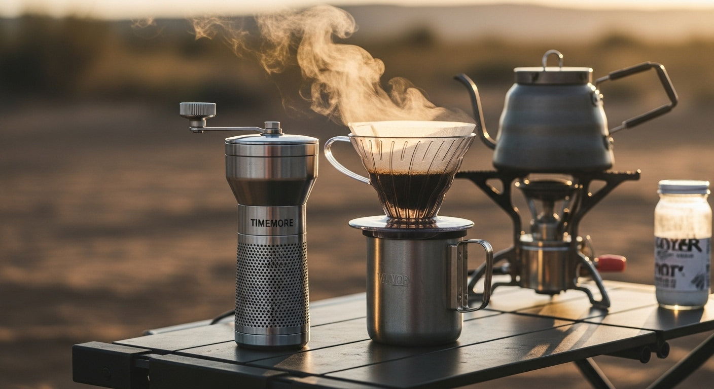 دليل تحضير القهوة خارج المنزل للمبتدئين لا تتنازل عن جودة قهوتك وأنت في قلب الطبيعة