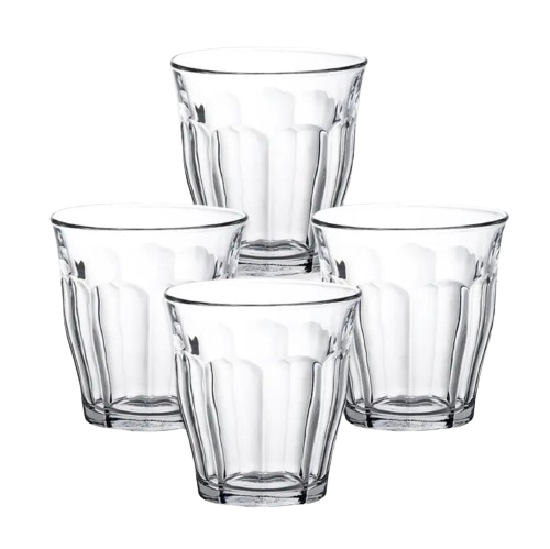 Duralex Picardie Clear Glass 4 Set of 16cl