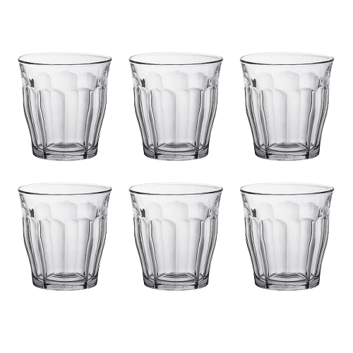 Duralex Picardie Clear Glass 6 Set of 16clCups Setفولت VOLT