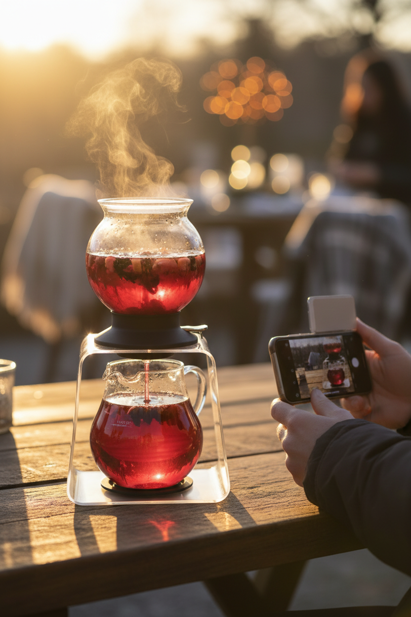 HARIO Tea Dripper "LARGO" Set