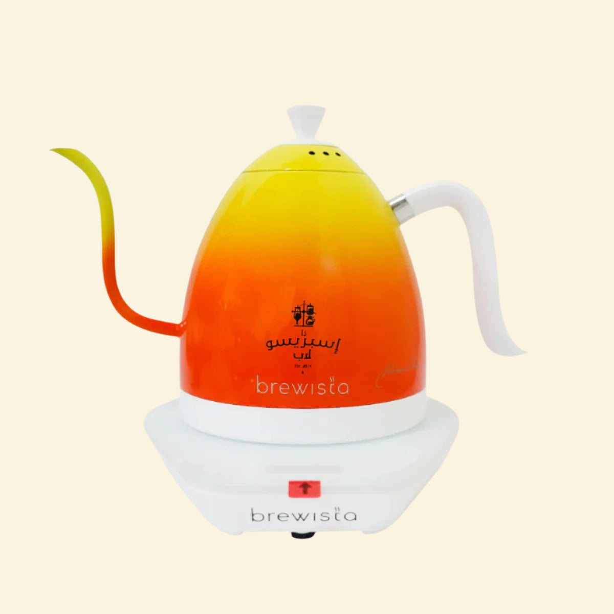 Orange shop electric kettle