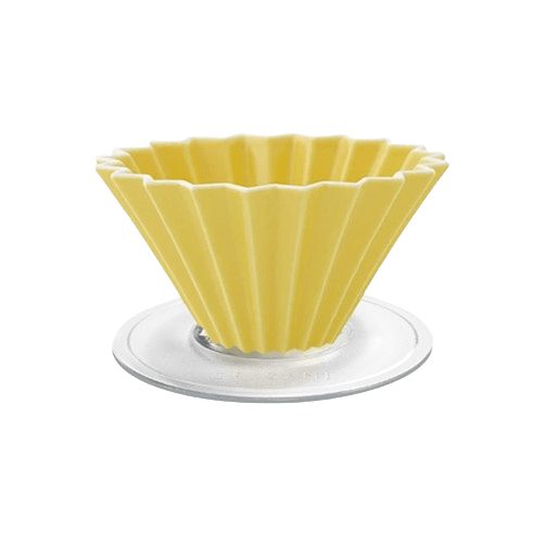 Yellow Origami DripperCoffee Dripperفولت VOLT