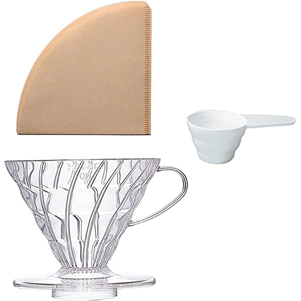 V60 Coffee Dripper & Paper Filter, 1-4 Cups - فولت VOLT