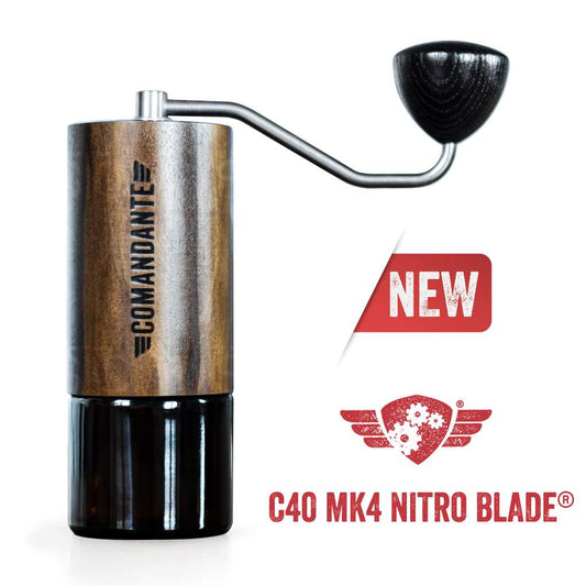 Comandante MK4 Nitro Blade Coffee Grinder Liquid Amber