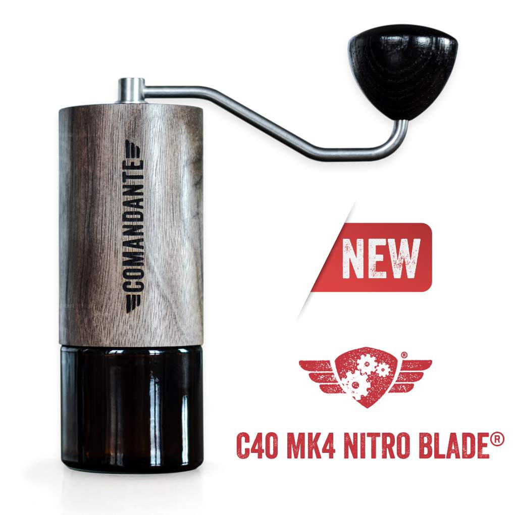 Comandante MK4 Nitro Blade Coffee Grinder Virginia Walnut