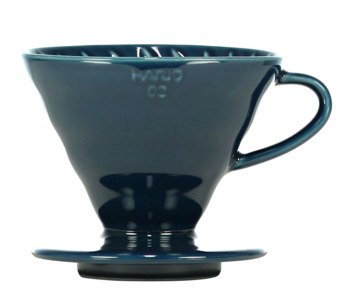 Hario coffee Dripper V60 02 Ceramic - lndigo Blue - فولت VOLT