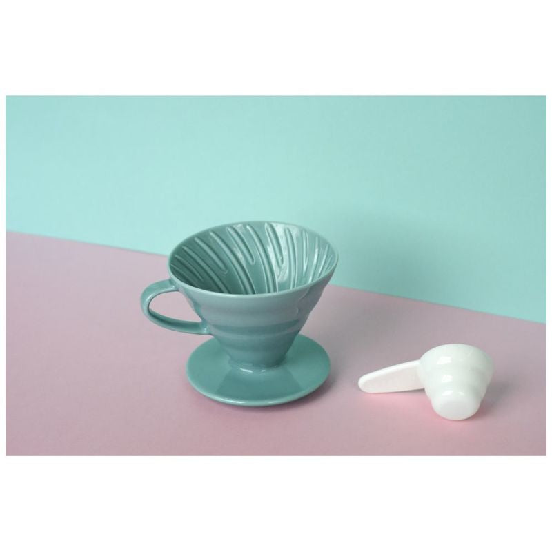Hario V60-02 Ceramic - Turquoise Green - فولت VOLT