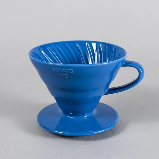 Hario V60-02 Ceramic - Turquoise Blue - فولت VOLT