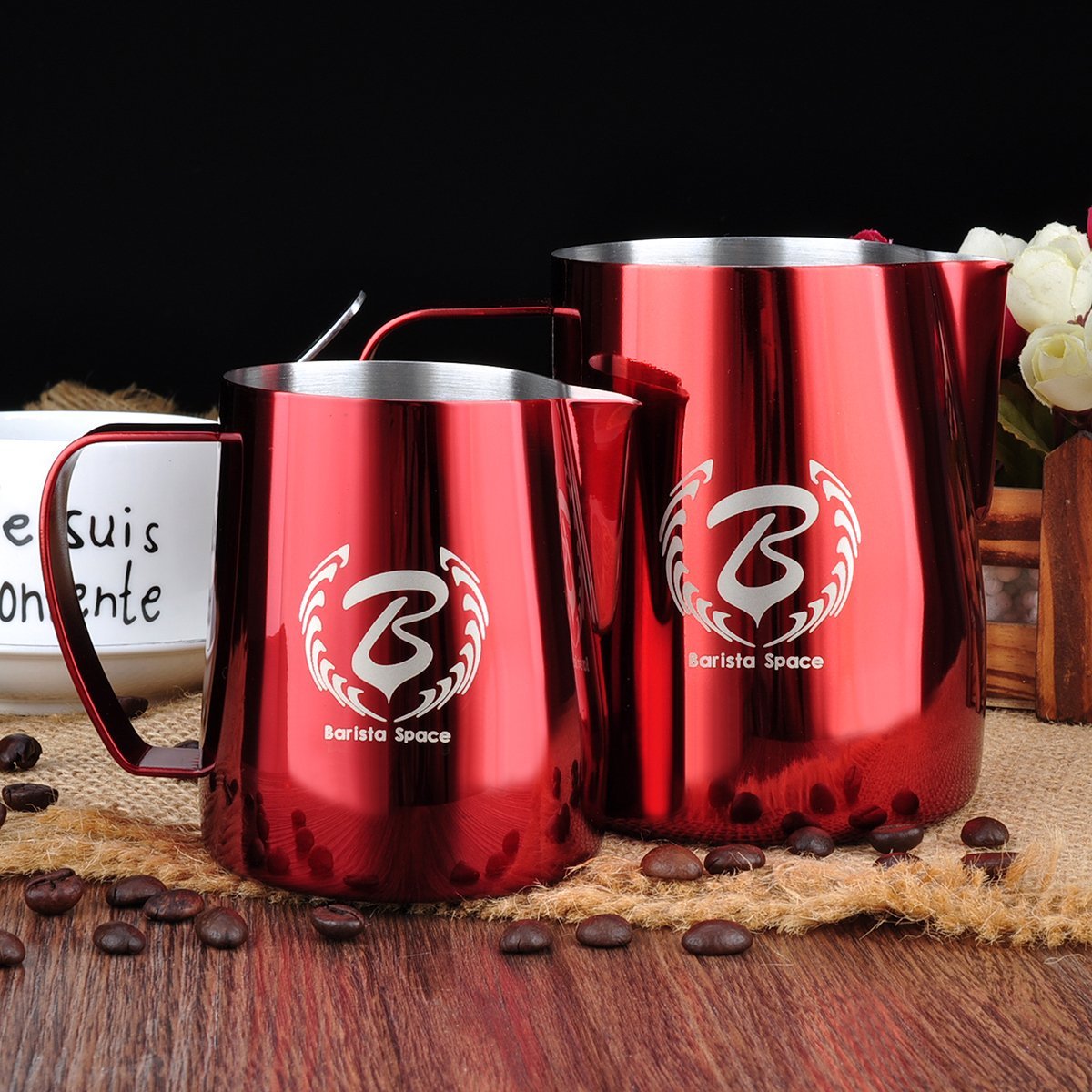 Barista Space Red Milk PitcherMilk pitcherفولت VOLT