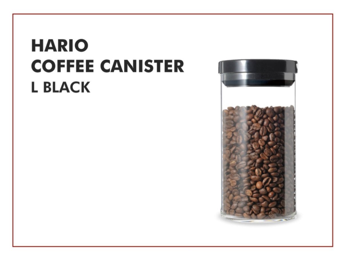 Coffee Canister Black 300gmCoffee Canisterفولت VOLT