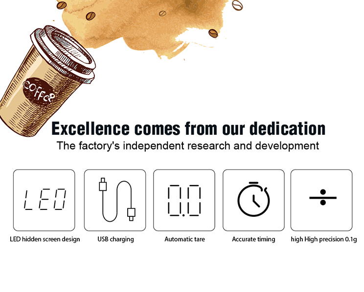 Coffee scale timerCoffee Scaleفولت VOLT
