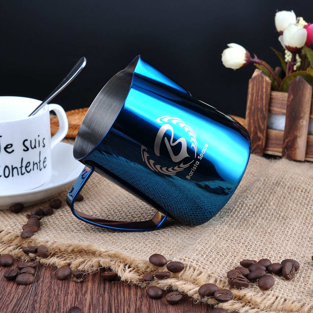 Barista Space Blue Milk Pitcher - فولت VOLT